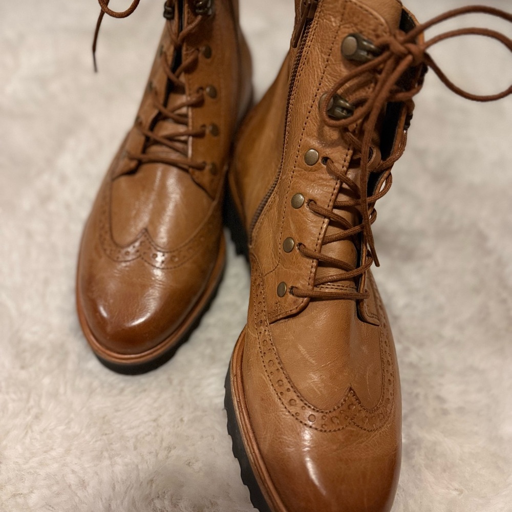 Brown Leather Boots